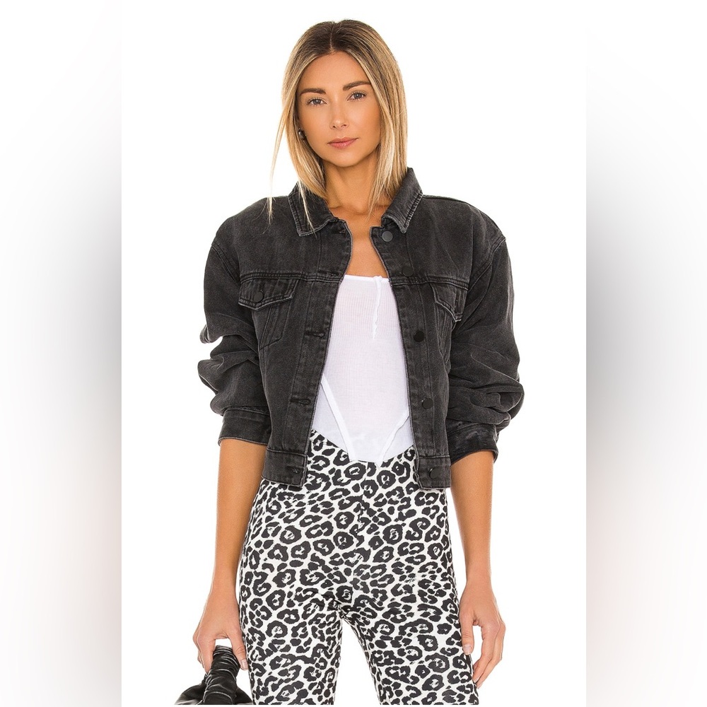 SNDYS Lounge Laurent Denim Jacket in Black
